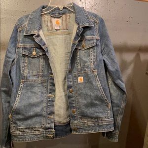 NWOT Women’s Carhartt Jean Jacket M